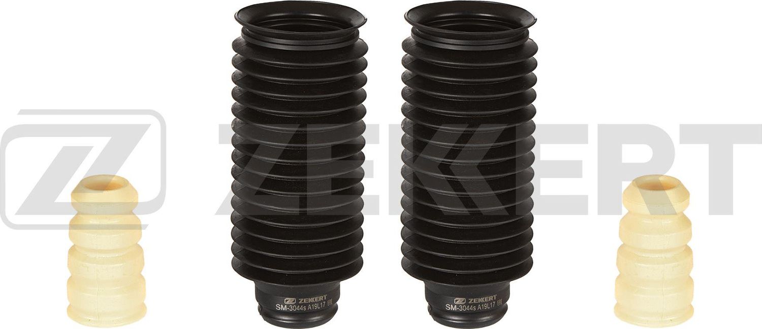 Комплект отбойников и пыльников амортизаторов (стоек) Zekkert (Полиуретан). Артикул SM-3044S
