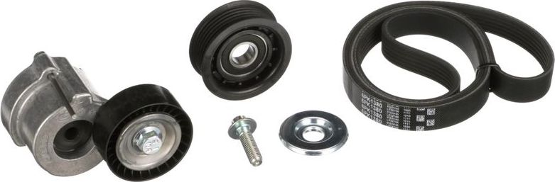 Приводной ремень поликлиновой с роликами (комплект) Gates Micro-V®. Артикул K016PK1380