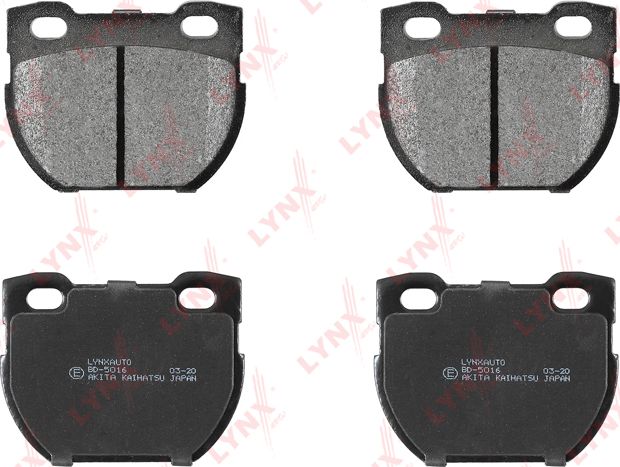 Тормозные колодки LYNXauto. Артикул BD-5016