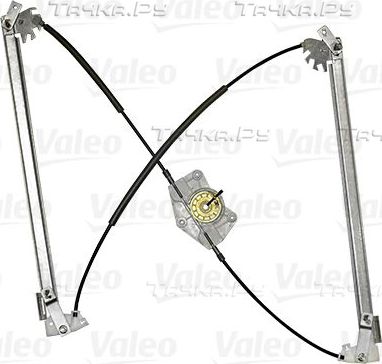 Стеклоподъемник Valeo передний правый для Porsche Cayenne I (955) 2003-2010. Артикул 851305
