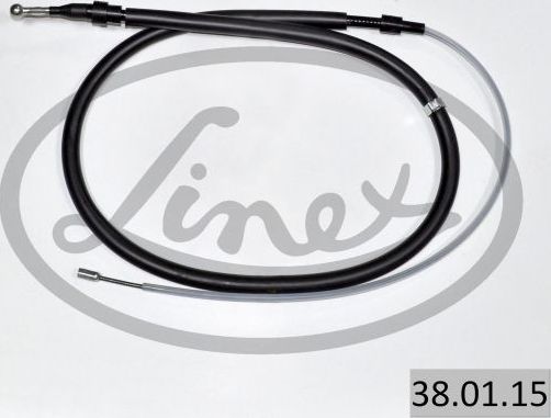 Трос ручника (тросик ручного тормоза) Linex. Артикул 38.01.15