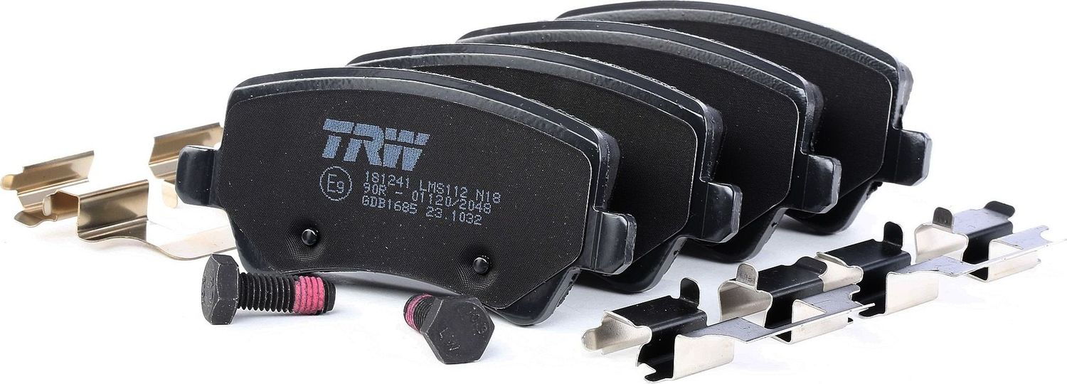 Тормозные колодки TRW COTEC задние для Volvo S80 II 2006-2016. Артикул GDB1685