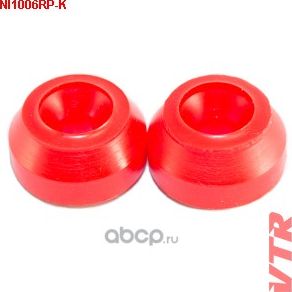 Комплект полиуретановых втулок амортизатора задней подвески, верхних (2 шт) (VTR). Артикул NI1006RPK