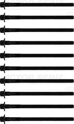 Комплект болтов ГБЦ Victor Reinz. Артикул 14-32214-01