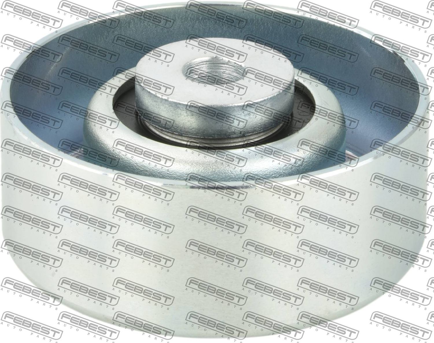 Направляющий (ведущий) ролик приводного поликлинового ремня Febest. Артикул 0788-APK416