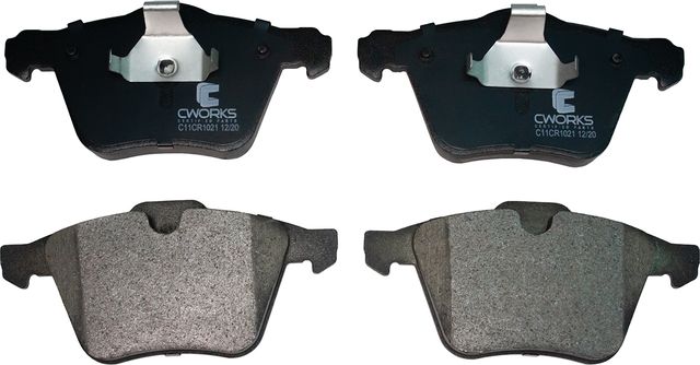 Тормозные колодки Cworks передние для Volvo V70 II 2001-2008. Артикул C11CR1021