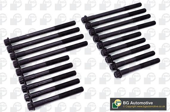 Комплект болтов ГБЦ BGA для Toyota Dyna U300 – U400  2001-2015. Артикул BK3363
