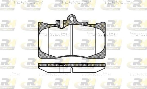 Тормозные колодки RoadHouse передние для Lexus LS III 2000-2006. Артикул 2890.00
