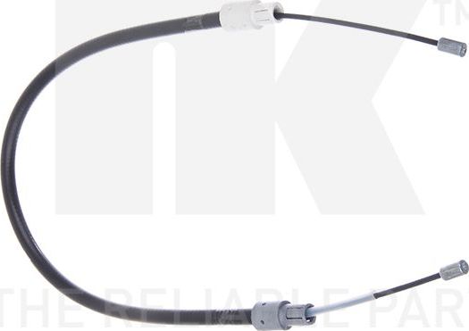 Трос ручника (тросик ручного тормоза) NK правый для Mercedes-Benz A-Класс I (W168) 1997-2004. Артикул 903335