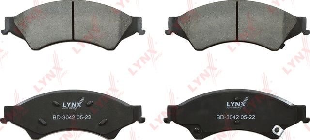 Тормозные колодки LYNXauto. Артикул BD-3042