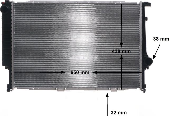 Радиатор охлаждения двигателя Mahle Behr для BMW 8 I (E31) 1990-1999. Артикул CR 287 000S