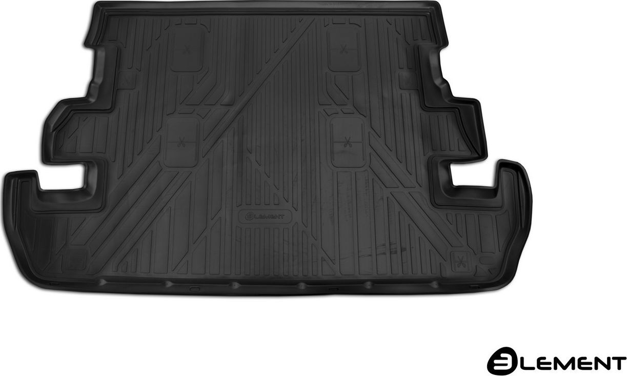 Коврик Element для багажника Toyota Land Cruiser 200 7-мест. 2007-2021. Артикул ELEMENT48124B13