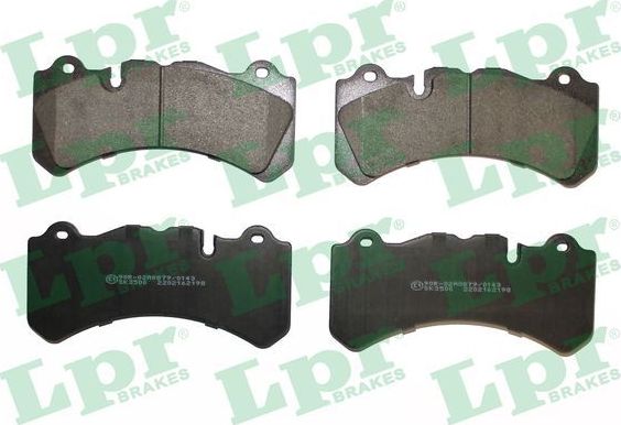 Тормозные колодки LPR. Артикул 05P2198