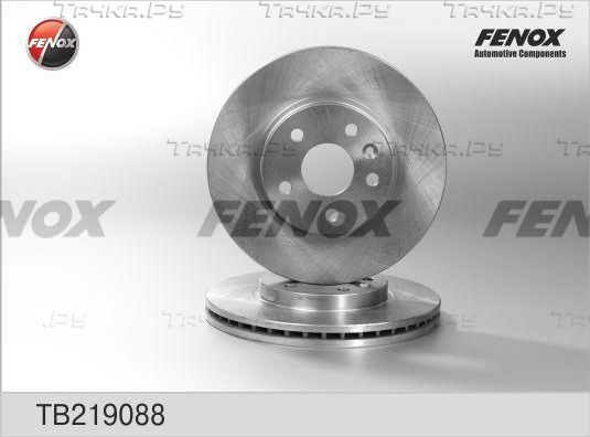 Тормозной диск Fenox передний для Chevrolet Aveo II 2011-2015. Артикул TB219088
