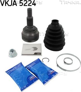 Шрус наружный (граната) SKF передний для Audi Q7 I (4L) 2006-2015. Артикул VKJA 5224