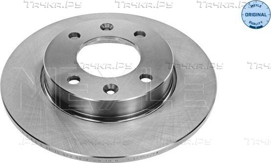 Тормозной диск Meyle Original задний для Citroen C4 I 2004-2011. Артикул 11-15 523 0008