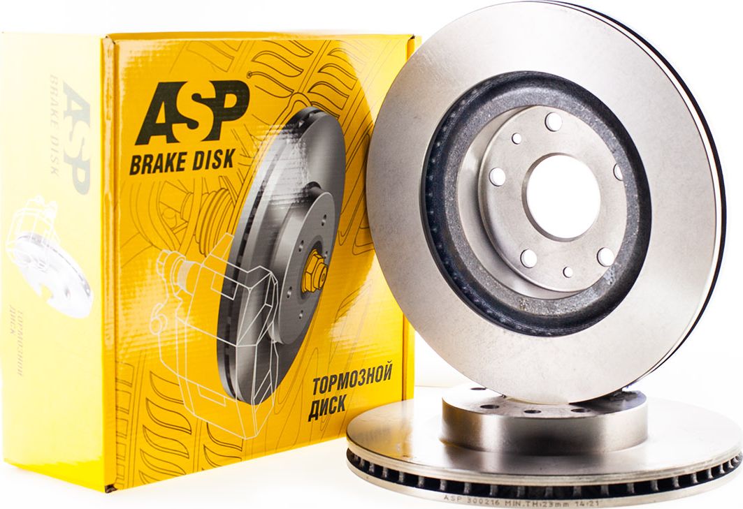 Тормозной диск Lifan X60 (12-)/X70 (17-) передний D 300mm (ASP). Артикул 300216