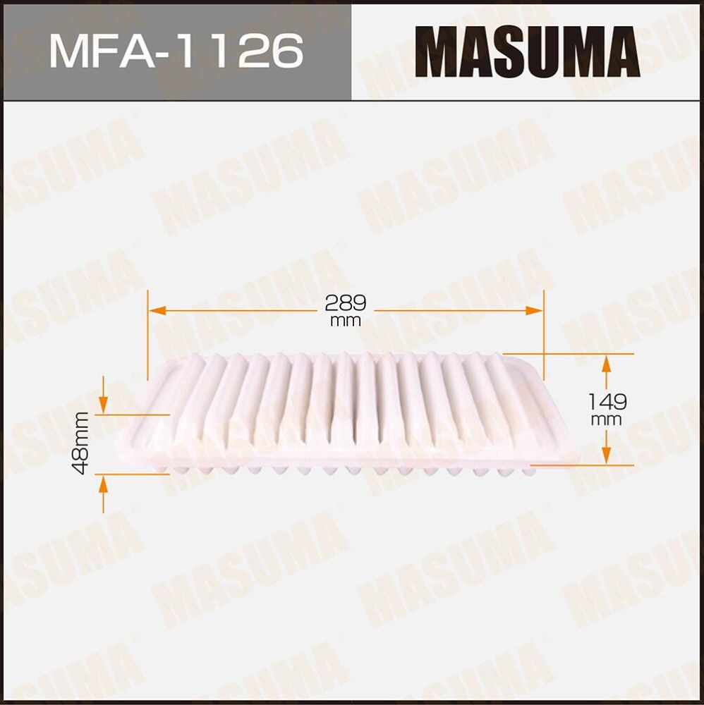 Воздушный фильтр Masuma. Артикул MFA-1126