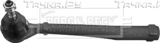 Наконечник рулевой тяги Borg & Beck левый внешний для Citroen C-Elysee I 2012-2026. Артикул BTR5778