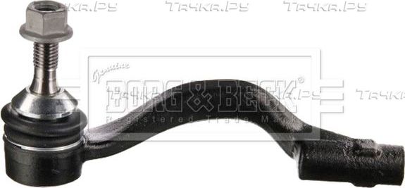 Наконечник рулевой тяги Borg & Beck левый для Jaguar F-Type I 2012-2026. Артикул BTR6107