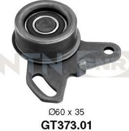 Натяжной ролик (натяжитель) ремня ГРМ NTN / SNR. Артикул GT373.01