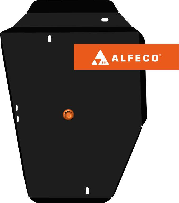 Защита Alfeco для топливного бака (правый) Chery Tiggo 7 Pro Max 2022-2026. Артикул ALF.02.29