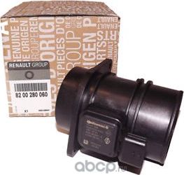 Датчик массового расхода воздуха (ДМРВ) Renault. Артикул 8200280060