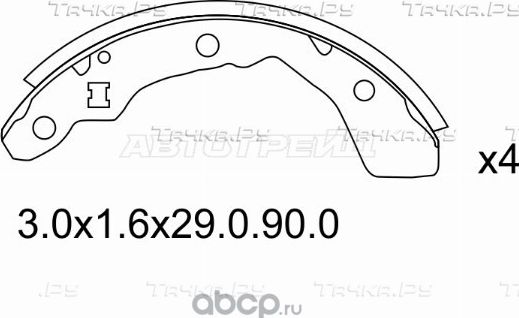 Колодки тормозные RR HONDA LOGO GA35 96-01 (SAT). Артикул ST43153S50003