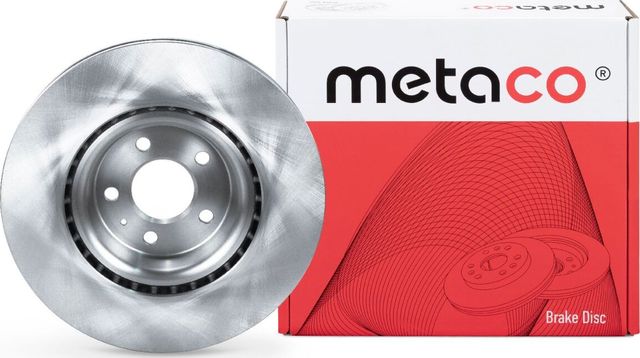 Диск тормозной передний вентилируемый (Metaco). Артикул 3050257