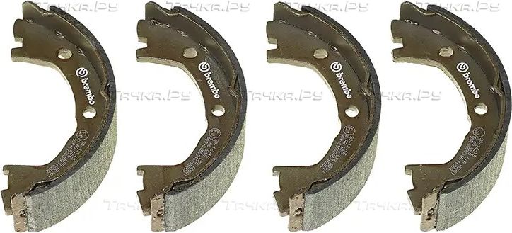 Тормозные колодки (стояночная тормозная система) Brembo ESSENTIAL LINE задние для IVECO Daily VI 2014-2026. Артикул S A6 506
