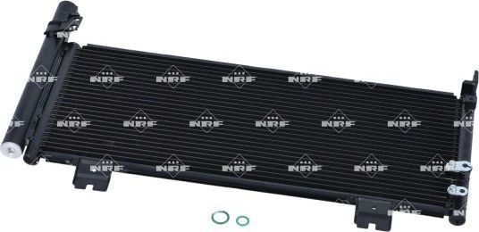 Радиатор кондиционера (конденсатор) NRF EASY FIT для Lexus GS IV 2012-2018. Артикул 350579
