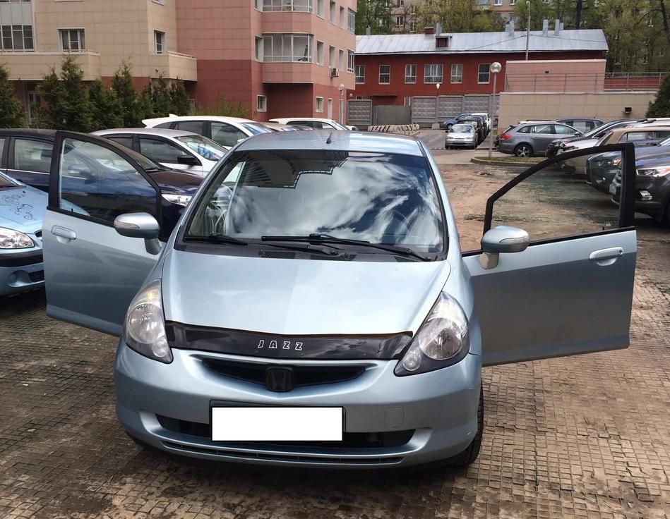 Дефлектор Vip-Tuning для капота (короткий) Honda Jazz I 2001-2008. Артикул HD03