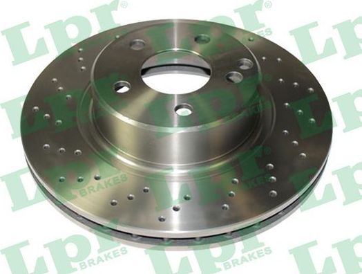Тормозной диск LPR передний для Mercedes-Benz S-Класс IV (W220) 1998-2006. Артикул M2734V