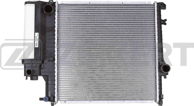 Радиатор охлаждения двигателя Zekkert (алюминий) для BMW 3 III (E36) 1991-2000. Артикул MK-1000