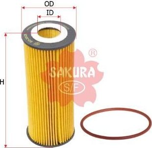 Масляный фильтр Sakura для BMW 7 IV (E65/E66) 2002-2008. Артикул EO-30120