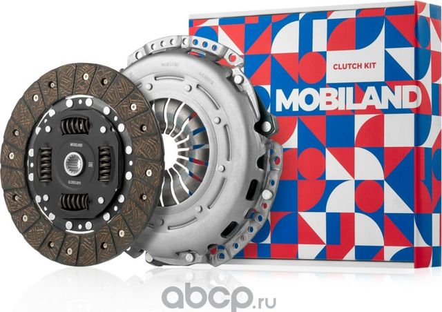 Комплект сцепления для ам  FORD FOCUS III 11- 1.6  MUDA, PNDA, IQDB, XTDA, (Mobiland). Артикул 640100070