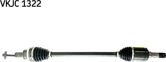 Полуось (привод в сборе, приводной вал) SKF. Артикул VKJC 1322