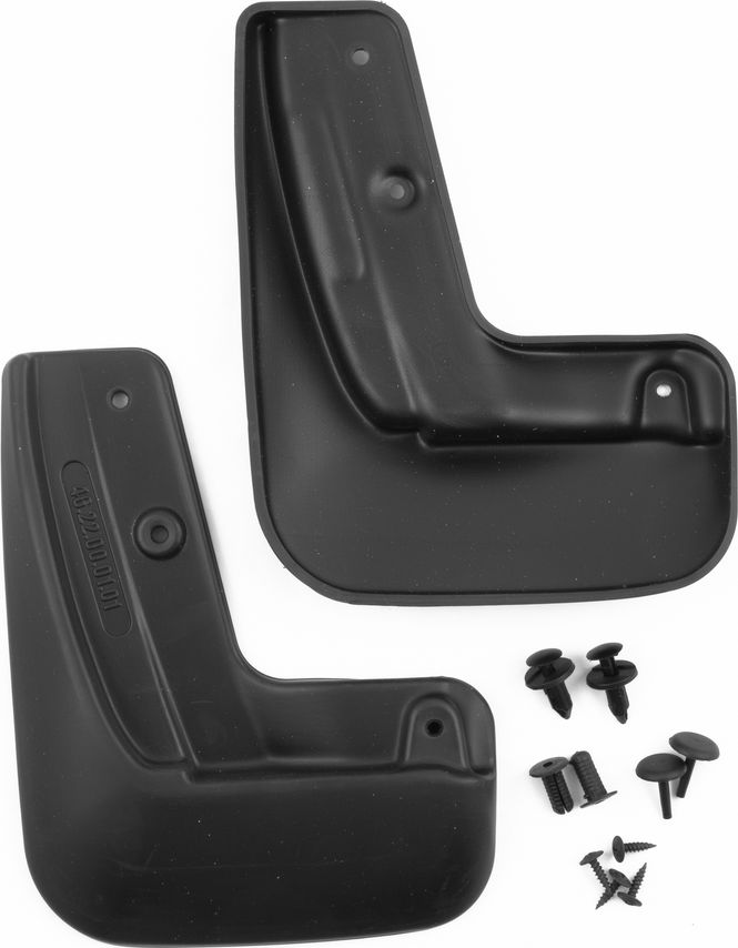 Брызговики Frosch (в пакете) передняя пара для Subaru Outback V 2014-2021. Артикул NLF.46.22.F13