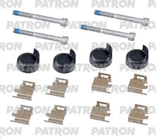 Комплект монтажный тормозных колодок Patron. Артикул PSRK1259