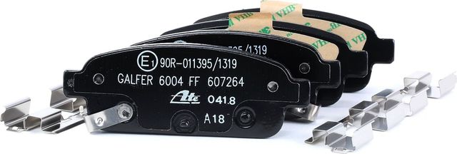 Тормозные колодки ATE задние для Opel Mokka I 2012-2026. Артикул 13.0460-7264.2