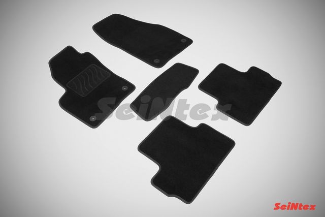 Коврики текстильные Seintex на нескользящей основе для салона Volvo C30 2006-2013. Артикул 84987