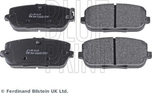Тормозные колодки Blue Print. Артикул ADM54291