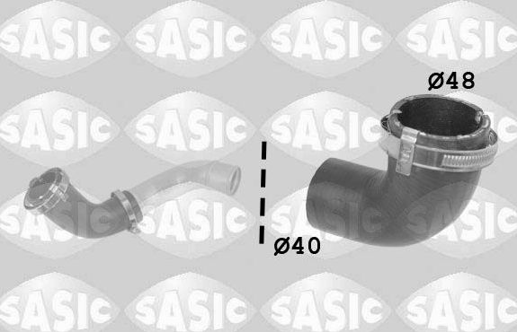 Патрубок интеркулера Sasic. Артикул 3336248