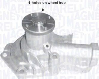 Помпа (водяной насос) Magneti Marelli для Hyundai Equus I 1999-2003. Артикул 352316170618