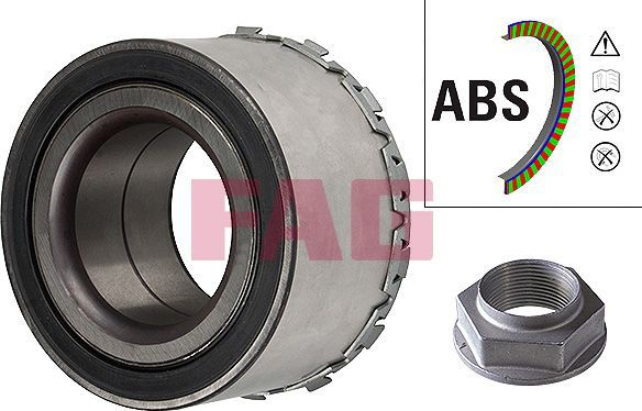 Ступичный подшипник (комплект) Fag. Артикул 713 6679 80