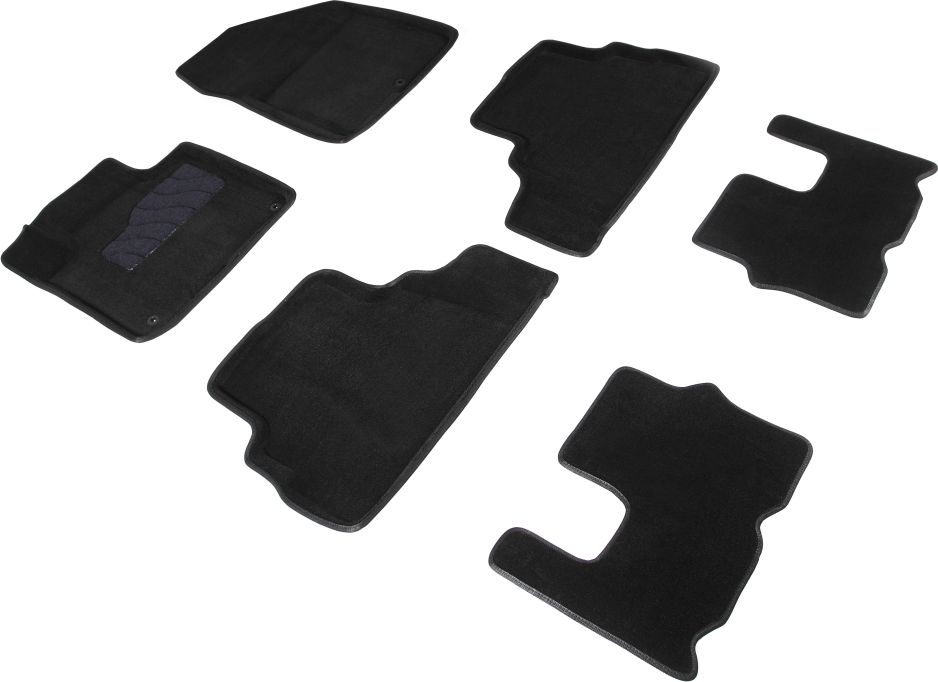 Комплект ковриков 3D Seintex для салона Hyundai Santa Fe IV 2018-2026. Артикул 91306