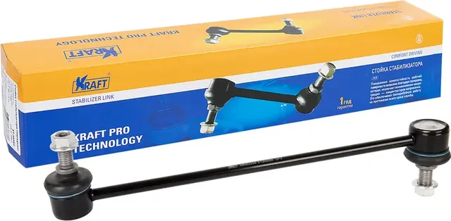 Тяга стабилизатора MITSUBISHI LANCER X/XL/C-CROSSER 06- 1.6/1.8 лев.прав. (Kraft). Артикул KT202058
