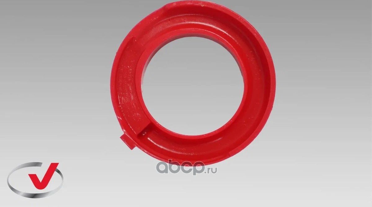 Проставка полиуретановая (усиленная) верхняя, передней пружины (Vtulka). Артикул 2112061