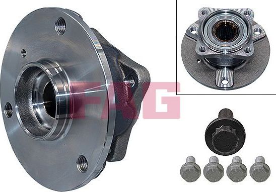 Ступица колеса с интегрированным подшипником Fag. Артикул 713 6673 40