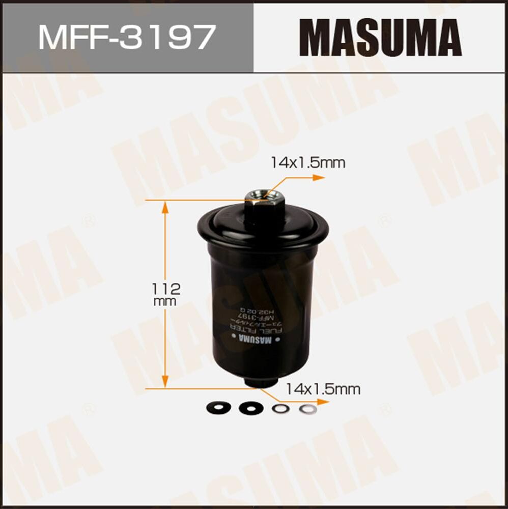 Топливный фильтр Masuma. Артикул MFF-3197